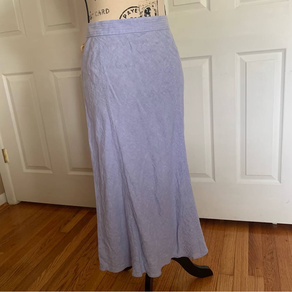 J CREW BAIRD MCNUTT IRISH LINEN SLIP SKIRT SIZE 10 EXCELLENT CONDITION